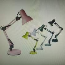 Luminaria de mesa articulada,com base garra Luminaria de mesa articulada,com base garra