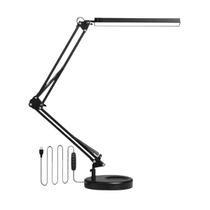 Luminária De Mesa Articulada LED Com Braço Flexível 360 Luminária De Mesa Articulada LED Com Braço Flexível 360