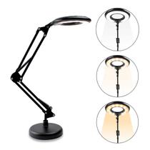 Luminária de Mesa Articulada Led Ring Light Manicure Preto Luminária de Mesa Articulada Led Ring Light Manicure Preto