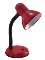 Luminária de Mesa Articulada Luz Direcionada Escritório Viking B Vermelho Bivolt