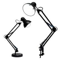 Luminária de Mesa Articulada Pixar p/ Escritório Sala Quarto Garra e Base Techled