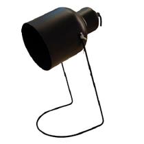 Luminária De Mesa Articulada Preta 1 Lamp. E27 - Juni