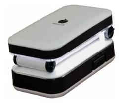 Luminária De Mesa Articulável 24 Leds Dp Led 666 Branca