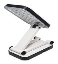 Luminária De Mesa Articulável 24 Leds Dp Led 666 Branca Luminária De Mesa Articulável 24 Leds Dp Led 666 Branca