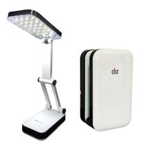 Luminária De Mesa Articulável Abajur 24 Leds Recarregável Dp Light Luminária De Mesa Articulável Abajur 24 Leds Recarregável Dp Light