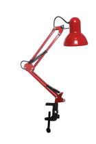 Luminária De Mesa Articulável Com Garra Estudo Escritório