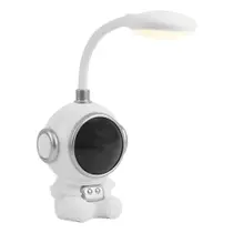 Luminária De Mesa Astronauta Luz Led Recarregável 500mah Usb