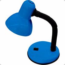 Luminária de Mesa Azul Bivolt E27 Cads Luminária de Mesa Azul Bivolt E27 Cads