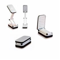 Luminária de Mesa Bi-volt 24 LEDs com Bateria Interna