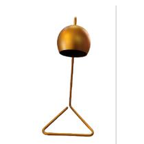 Luminária De Mesa Bolinha Dourado 1 Lamp. - Juni