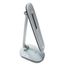 Luminária de mesa branca LED com bateria sistema touch controle de luminosidade ST383