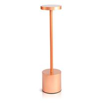 Luminária de Mesa Candeeiro Led Rose Sem Fio Tutto Home Recarregável