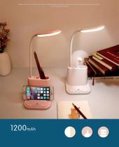 Luminária De Mesa Carregador Celular Usb Touch Luminária De Mesa Carregador Celular Usb Touch
