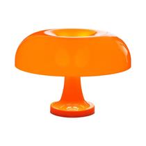 Luminária De Mesa Clássica Laranja Em Forma De Cogumelo, Arte Moderna Bauhaus, Luminária Decorativa