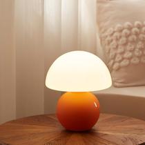 Luminária de Mesa Cogumelo Dawnwake Laranja 28 cm 110 V