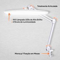Luminária de Mesa com Dimer Modelo IP-98LED DIMER