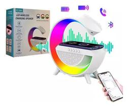 Luminária De Mesa Com Som Smart Bluetooth Speaker Com Rgb