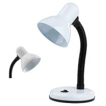 Luminaria de Mesa Copa Articulavel Abajur Flexivel Estudos Sala Leitura Trabalho Escritorio Luz Iluminaçao