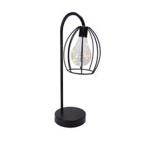 Luminaria de mesa decorativa aramado com 8 leds