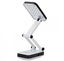 Luminaria de Mesa Dobravel 24 Leds Branca Luminaria de Mesa Dobravel 24 Leds Branca