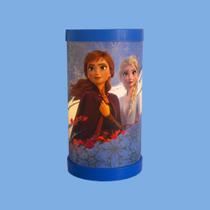 Luminária de Mesa Elsa e Anna Frozen Disney Bivolt - Desembrulha