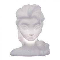 Luminária de Mesa Elsa Frozen Disney Usare Branco