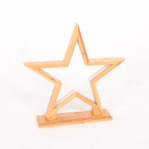 Luminária de Mesa em Bambu Natural Estrela Büp Baby