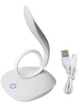 Luminária De Mesa Escritório 15 Leds Leitura Recarregável