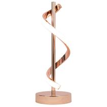 Luminária de Mesa Espiral Moderna Sala Quarto Escritório 12W Luminária de Mesa Espiral Moderna Sala Quarto Escritório 12W