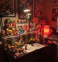 Luminária de mesa Estampada de Coração em Relevo Abajur sem aquecimento Lâmpada Led Deixe seu Ambiente Mais Bonito