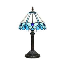 Luminária De Mesa Estilo Vintage Multicolorida De 8 Polegadas, Luz De Leitura Para Cabeceira E