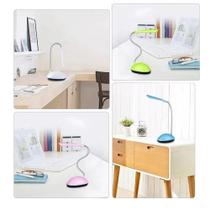 Luminária de mesa estrutura flexível led decorativa - Filó modas