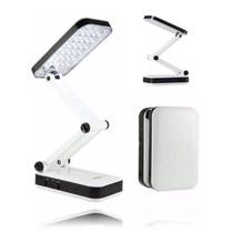 Luminária De Mesa Estudo 24 Leds Abajur Dobrável Iluminador Luminária De Mesa Estudo 24 Leds Abajur Dobrável Iluminador
