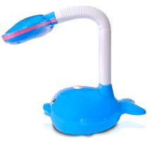 Luminaria De Mesa Fish Polietileno 1x11w 127v. Azul