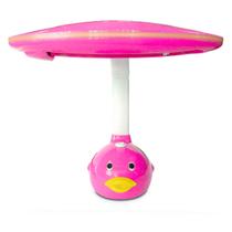 Luminaria De Mesa Fish Polietileno 1x11w 127v. Rosa