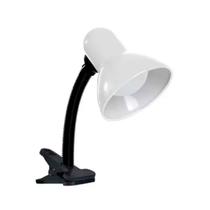 Luminária De Mesa Flex Garra Branca Base E27 Bivolt Kian