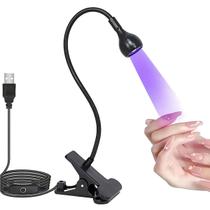 Luminária De Mesa Flexivel Led Clip Usb