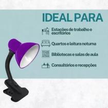 Luminaria De Mesa Flexivel Led Presilha Resistente Luz Foco Leitura Estudo Entrega Veloz Luminaria De Mesa Flexivel Led Presilha Resistente Luz Foco Leitura Estudo Entrega Veloz