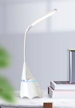 Luminária de Mesa Flexivél Speaker com Caixa de Som Bluetooth 50cm