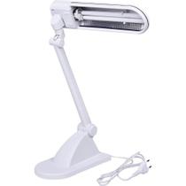 Luminária De Mesa Fluorescente Hidromel Fluor 220v Branco Luminária De Mesa Fluorescente Hidromel Fluor 220v Branco