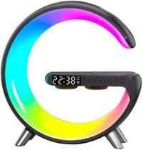 Luminária De Mesa G Speaker Bluetooth Carregamento Indução