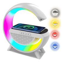 Luminária De Mesa G Speaker Smart Station Bluetooth C/ Som - Shaolong