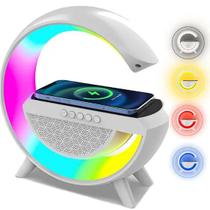 Luminária De Mesa G Speaker Smart Station Bluetooth C/ Som