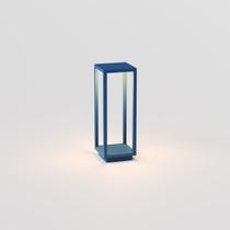 Luminária de Mesa Greta Interlight Portátil LED Azul-Indigo Luminária de Mesa Greta Interlight Portátil LED Azul-Indigo