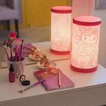 Luminária de Mesa Hello Kitty Sereia Bivolt Luminária de Mesa Hello Kitty Sereia Bivolt