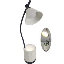Luminaria de Mesa Iluminado Touch Abajur Led Porta Objetos Flexivel Articulada Organizador 3 Cores Suporte Lapis Canetas Material Home Office Escrito Luminaria de Mesa Iluminado Touch Abajur Led Porta Objetos Flexivel Articulada Organizador 3 Cores Suporte Lapis Canetas Material Home Office Escrito