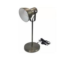 Luminária De Mesa Industrial Onix 1 Lamp. E27 - Juni