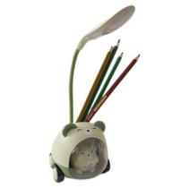 Luminária De Mesa Infantil C/porta Lápis Apontador Luz Noite Luminária De Mesa Infantil C/porta Lápis Apontador Luz Noite