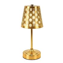 Luminária de Mesa Komothala Recarregável Sem Fio com Toque, Dourada Luminária de Mesa Komothala Recarregável Sem Fio com Toque, Dourada