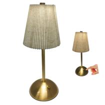 Luminaria de Mesa LED 3 Tons Controle de Intensidade USB Bateria Recarregavel Iluminaçao Quarto Cabeceira Sala Home Office Trabalho Estudo Leitura Dec Luminaria de Mesa LED 3 Tons Controle de Intensidade USB Bateria Recarregavel Iluminaçao Quarto Cabeceira Sala Home Office Trabalho Estudo Leitura Dec